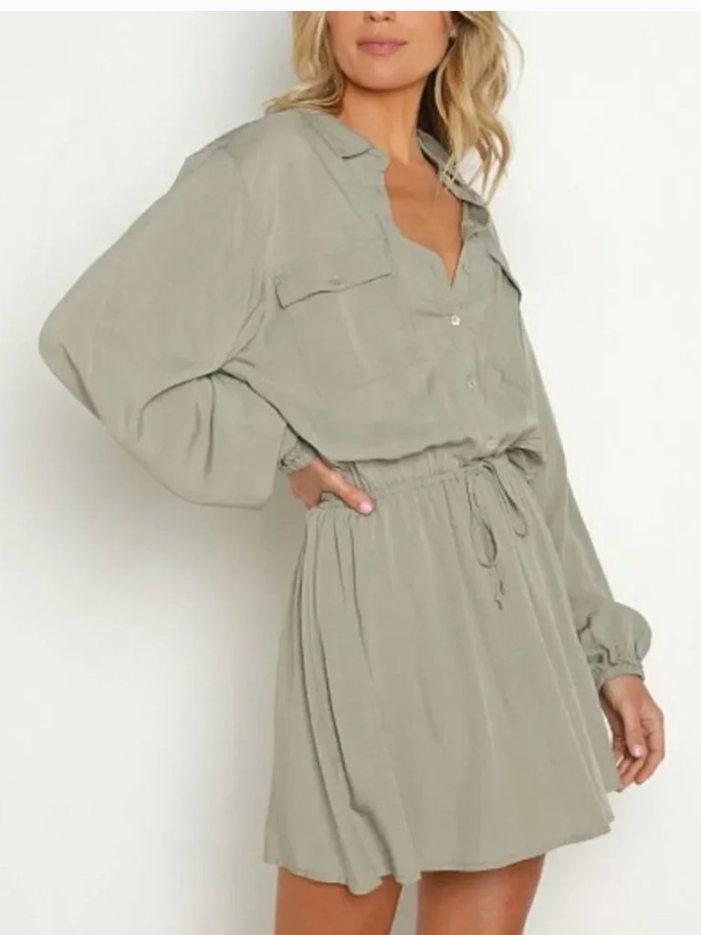 L Space Amelia Dress Size Xs In Olive